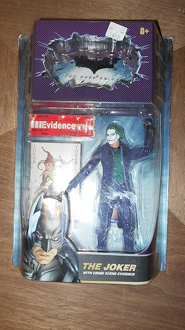 the joker with crime scene evidence