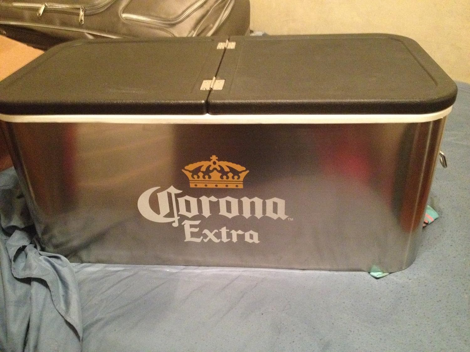 Corona Extra 54 Quart Stainless Steel Cooler with Opener