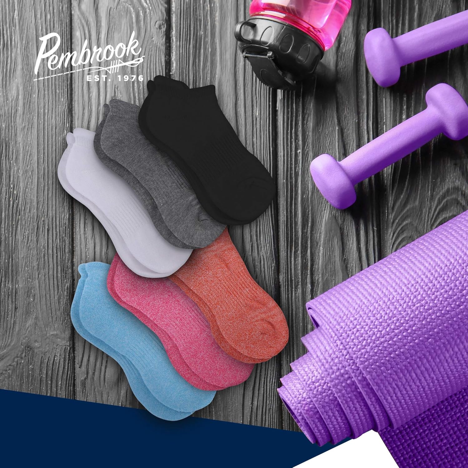 Athletic Socks for Women - Ladies Ankle Socks - No Show Low Cut Cushioned Performance Sports Tab Socks with Arch Support for Running, Hiking, Workout and More - Soft & Comfortable Fit - 6 Pack: Clothing