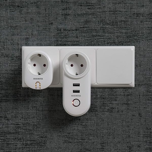 Marmitek Smart me   Start MA  Smart Home Starter Kit   View ME Cmara Interior Enchufe Power SI Zwischen lmpara LED Glow ME WiFi
