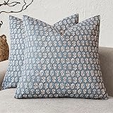 Foindtower Set of 2 Decorative Neutral Floral Print