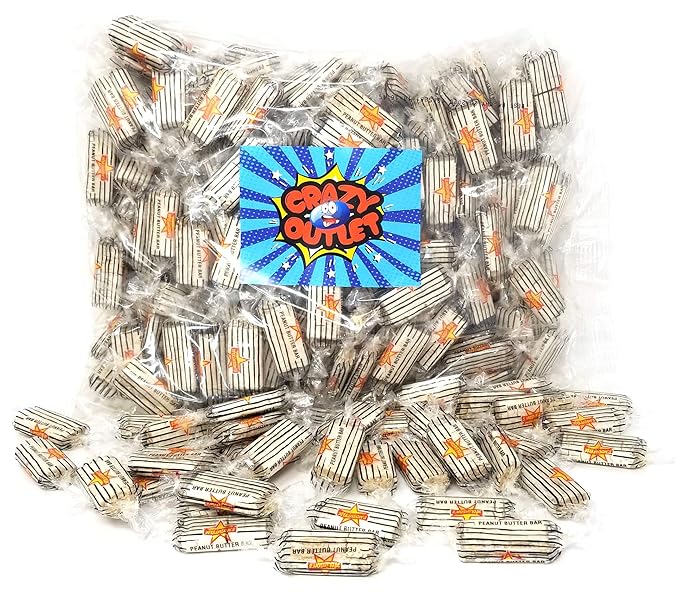CrazyOutlet Pack Atkinson's Peanut Butter Bars Candy
