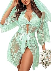 Avidlove kimonos for women Women's Lace Kimono Robe