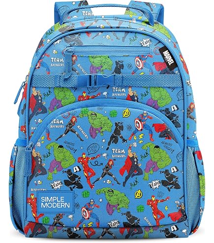 Amazon.com | Marvel Kawaii Avengers Superheroes Boy's 16 Inch Lightweight Backpack (Superheroes Kawaii)