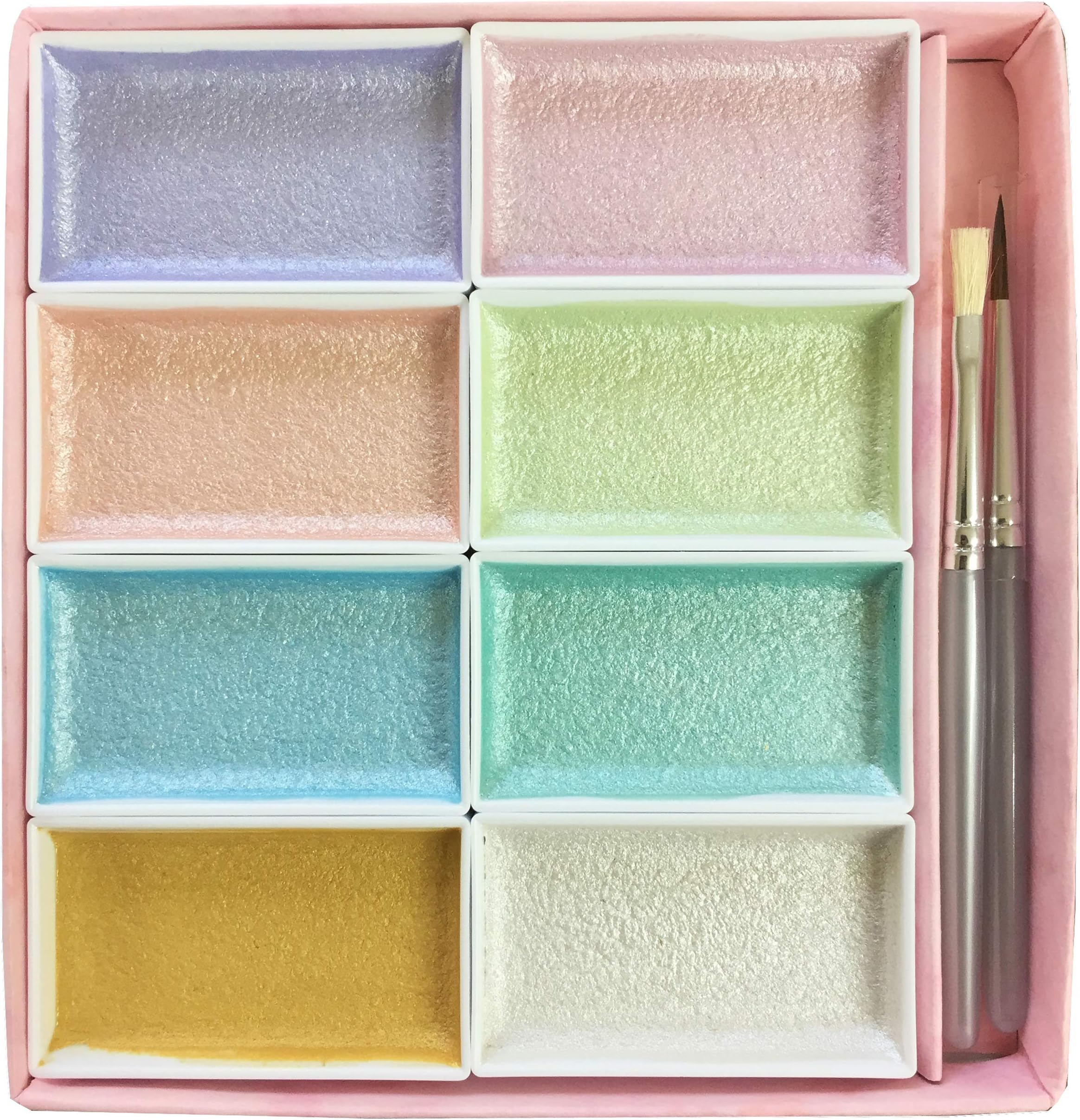 Auspicious face color pearl color 8 color set (japan import)