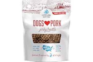 Farmland Traditions New Filler Free Dogs Love Pork Premium Jerky Treats for Dogs (40 oz.)