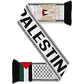 Palestine Soccer Knit Scarf