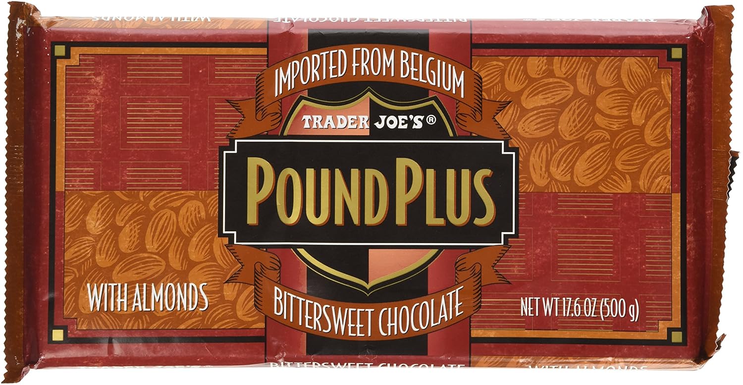 Trader Joe's Pound Plus Bittersweet Chocolate with Almonds