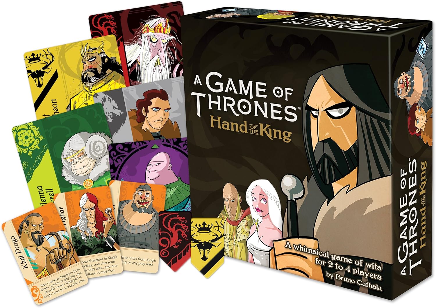 Fantasy Flight Games A Game Of Thrones Hand Des Konigs Kartenspiel Amazon De Spielzeug