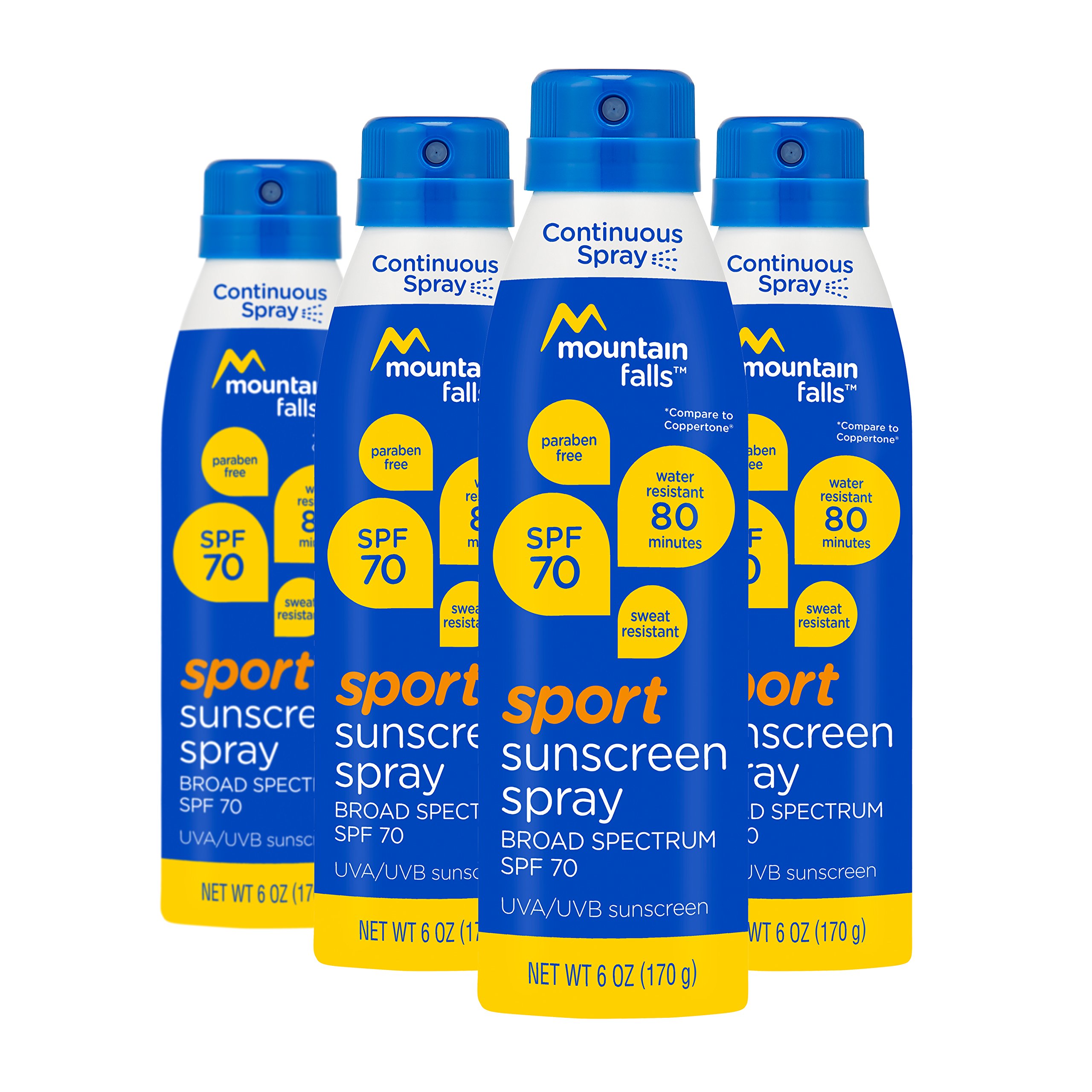 Buy ain Falls Sport Sunscreen Continuous Spray, SPF 70 Broad Spectrum