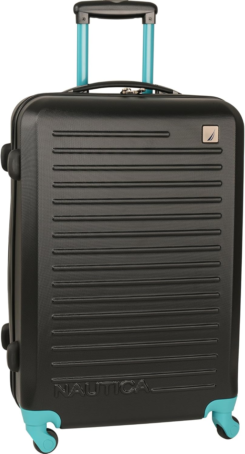 Nautica Hardside Spinner Wheels Luggage24 Inch Expandable