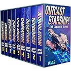 Outcast Starship: The Complete Series (Books 1-9) (Complete Series Box Sets)
