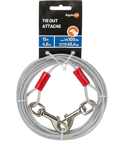 Dog Run ner For Yard Catapamey Dog Tie Out Stake,360u00b0Swivel