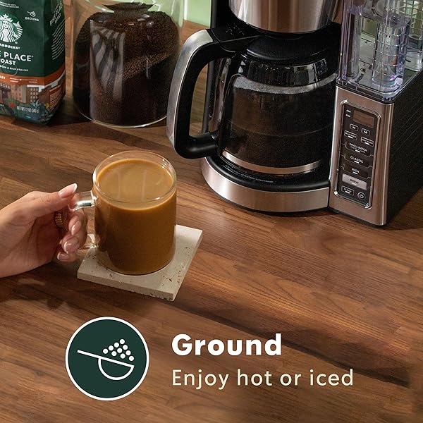 STARBUCKS GROUND COFFEE, DARK ROAST HOT OR ICED COFFEE, CAFFÈ VERONA, 28 OZ