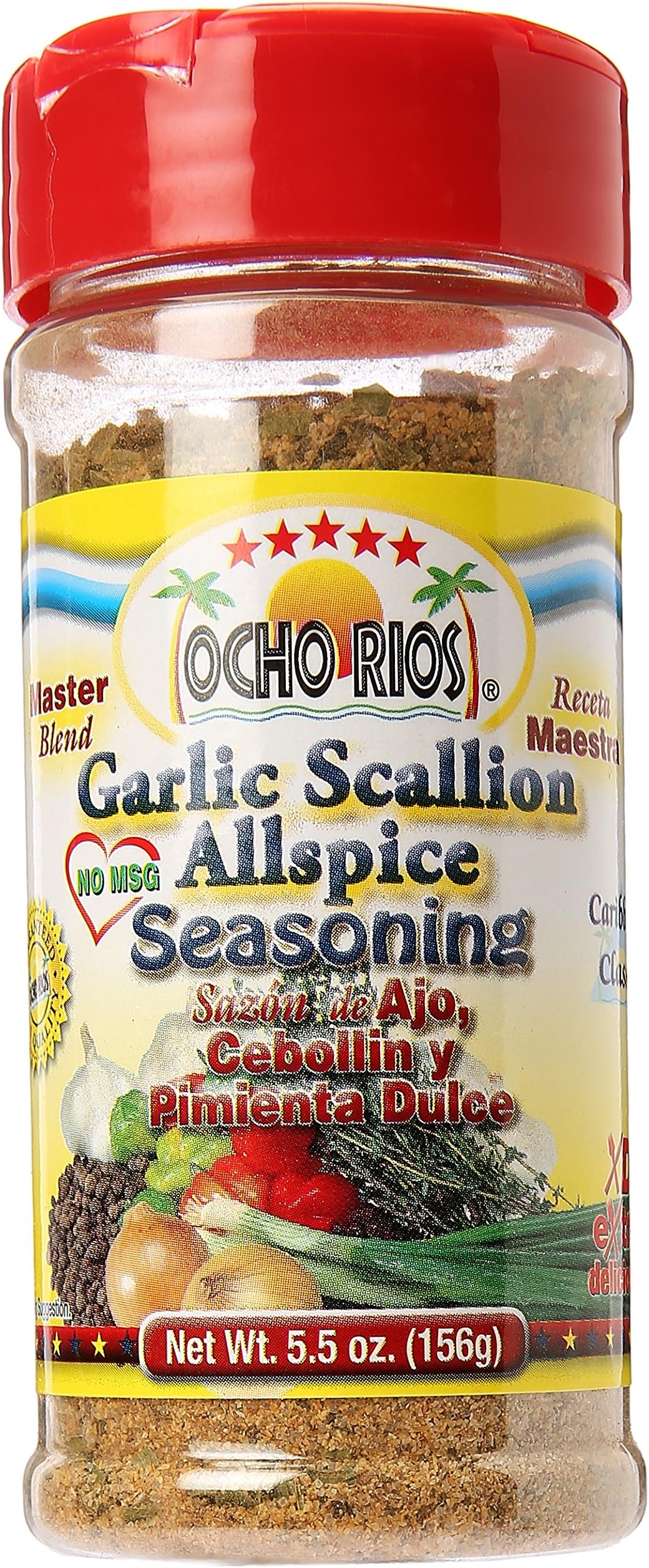 Garlic Scallion Allspice Seasoning 5.5 Oz