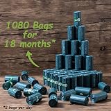GREENER WALKER Poop Bags 1080 Count Extra Thick 13x9 Bio Bags view 5