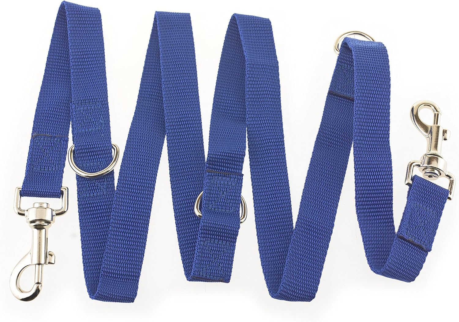 Maximum Pet Products Police style Blue dog training lead 6ft Multiple colours 6ft/1.8m