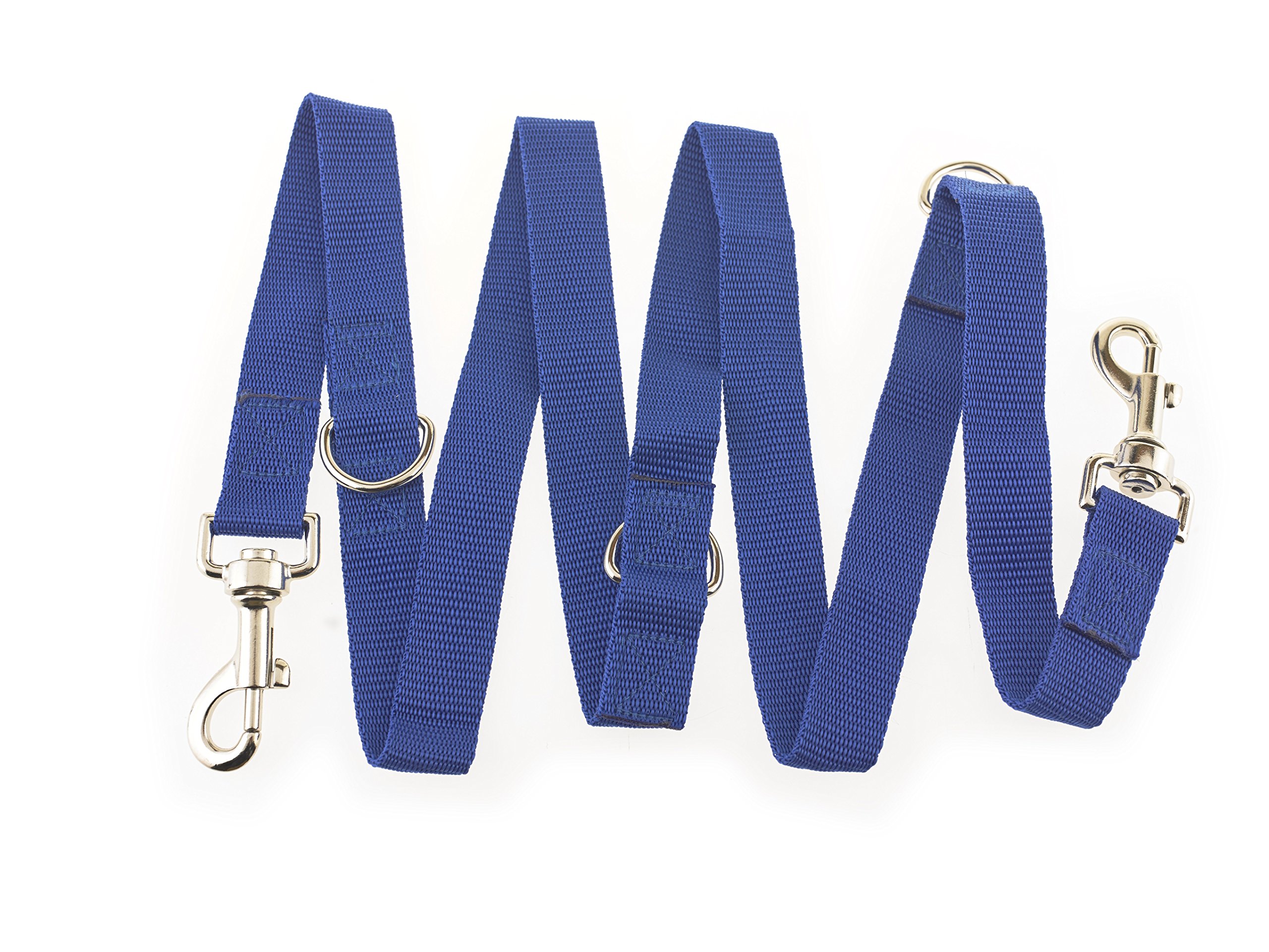 Maximum Pet Products Police style Blue dog training lead 6ft Multiple colours 6ft/1.8m