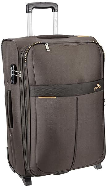 Pronto Oxford Polyester 55 cms Coffee Softsided Carry-On (6586 - CF)