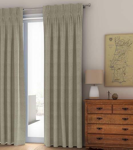 Buy Curtain Label Set Of 2 Curtain Label Classic Linen Textured