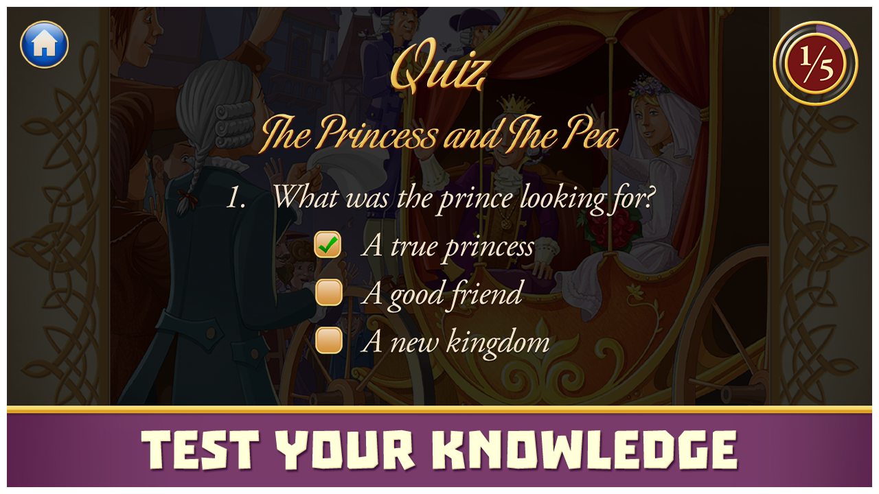The Princess and the Pea : Fairy Tales by Hans Christian Andersen FireTV - Thumbnail 7