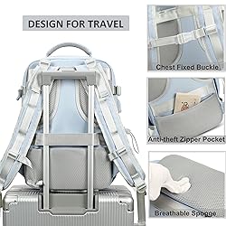 Travel Backpack for Women Men 15.6 Inch Laptop