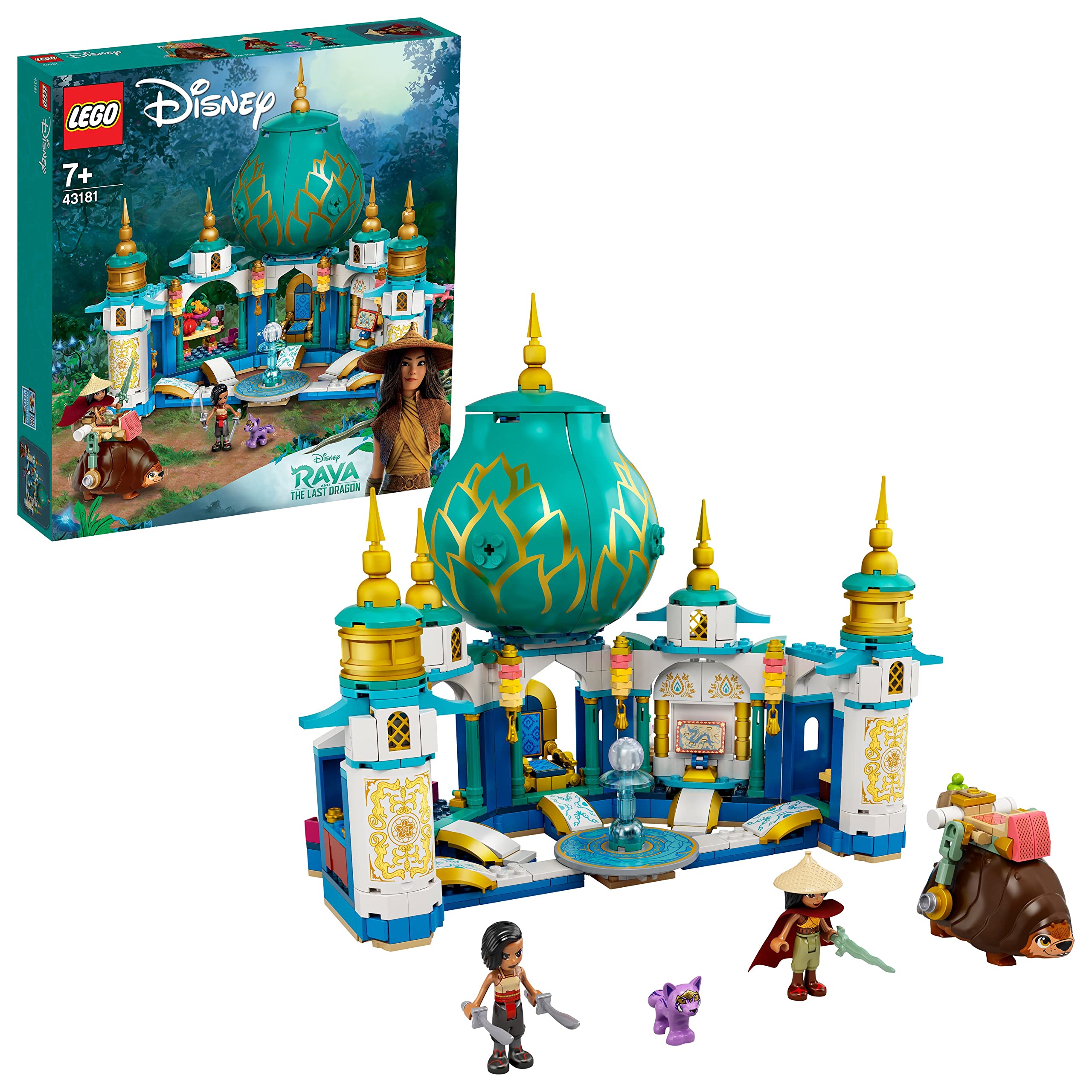 LEGO 43181 Disney Princess Raya and the Heart Palace