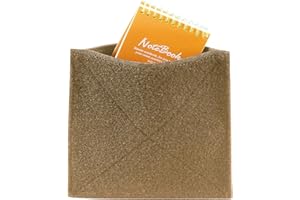 ZAMUDAM Tactical Molle D3CRM Chest Rig Admin Sleeve Expansion Pouch Concealed Storage Pocket for Vest Backpack Hook and Loop