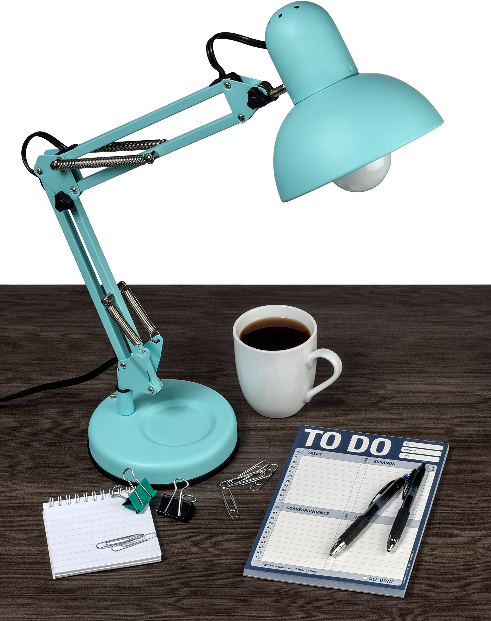 FantasTech Flexible Swing Arm Classic Architect Desk Lamp