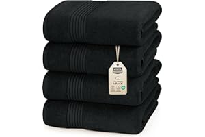 Utopia Towels Premium 100% Combed Ring Spun Cotton Bath Towels, Ultra Soft and Highly Absorbent, 27 by 54 inches, Large Bath 