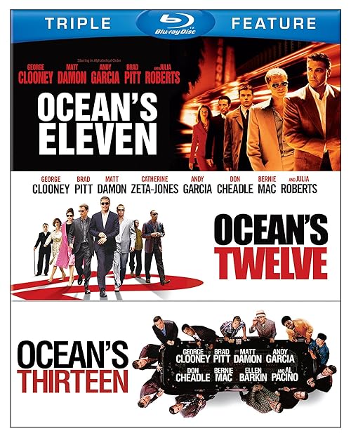 Ocean's Triple Feature (Eleven / Twelve / Thirteen) [Blu-ray]