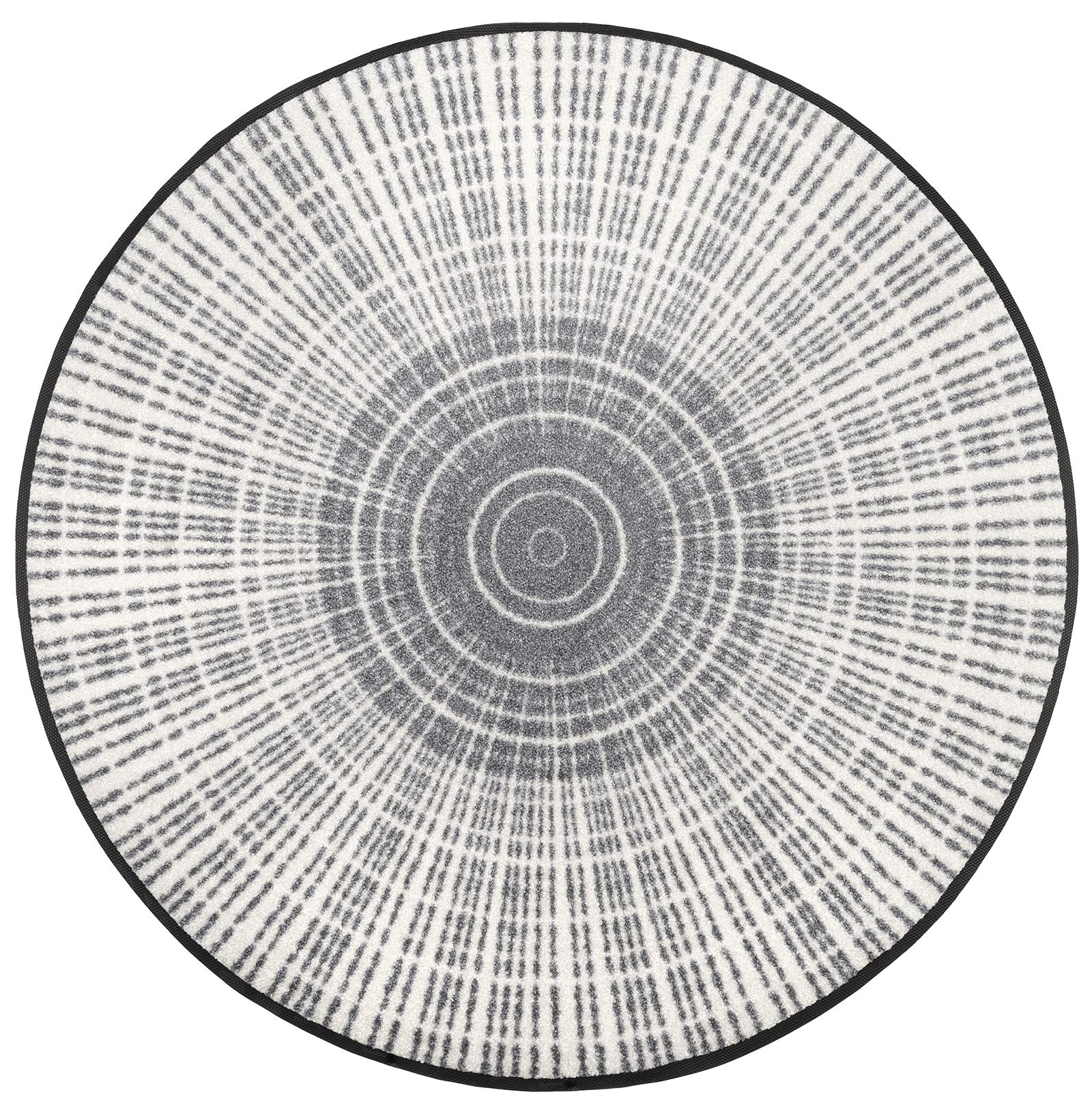 wash+dry doormat, Cascara grey 85x85cm, inside and outside, washable