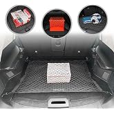 Floor Style Trunk Mesh Cargo Net for Nissan Rogue 2014-2025 - Car Accessories - Premium Trunk Organizers and Storage -Cargo Net for Crossover - Vehicle Carrier Organizer for Nissan Rogue
