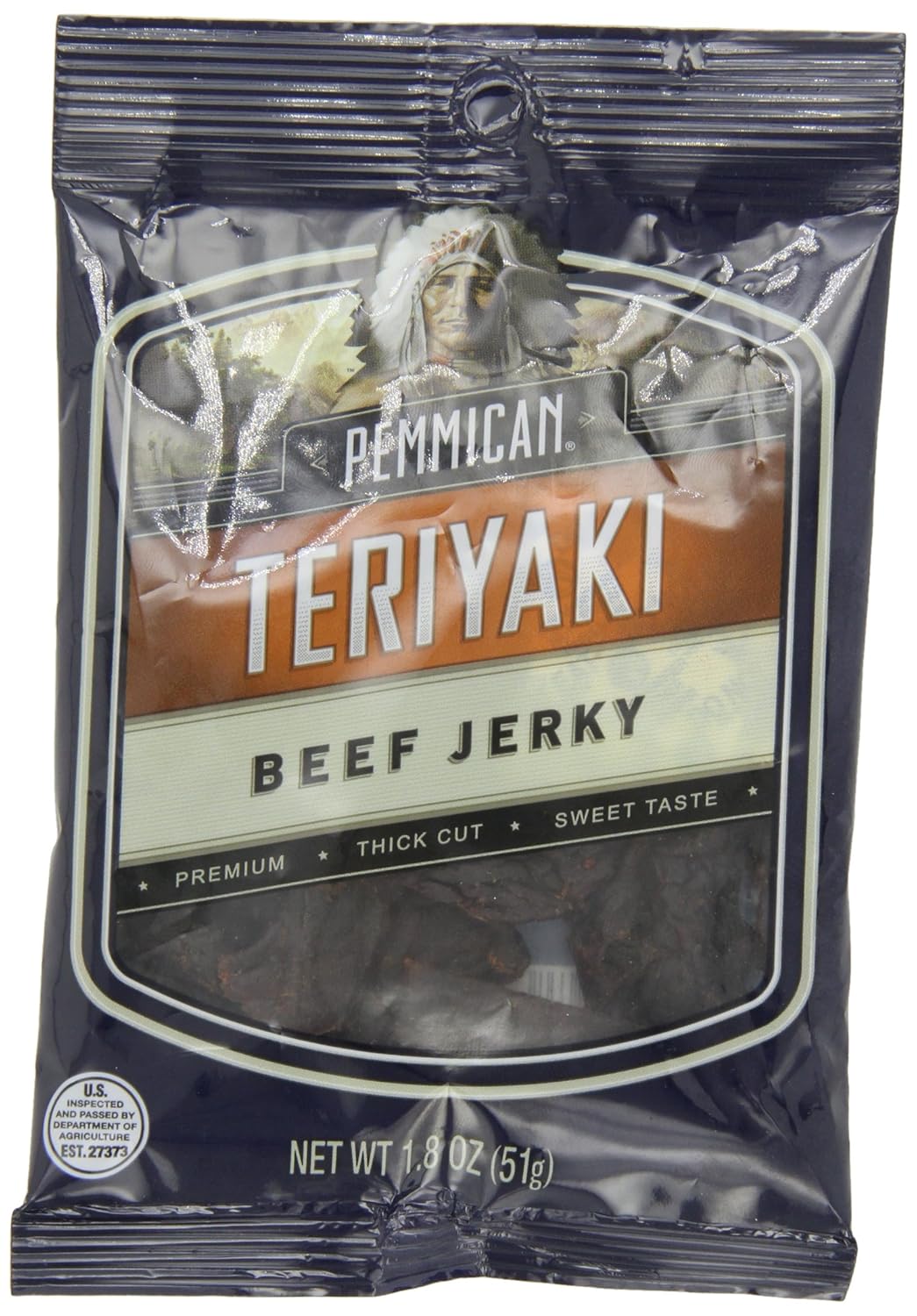 MARFOOD USA Pemmican Premium Beef Jerky, Teriyaki, 1.8Ounce Amazon