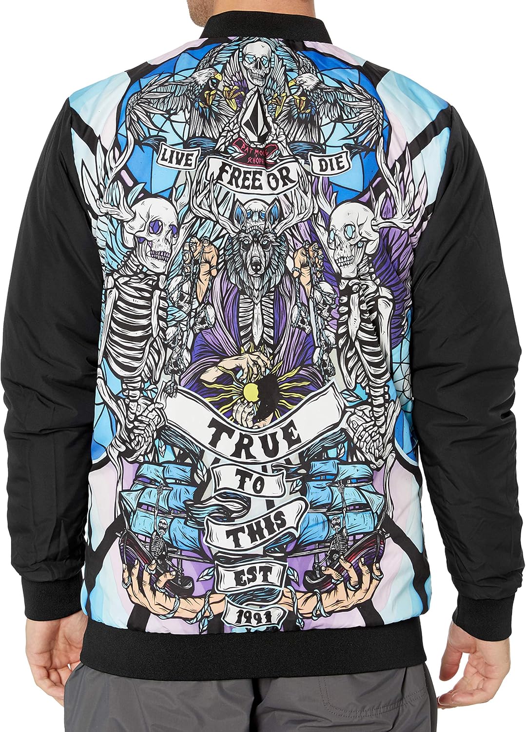 Volcom mens Pat Moore 3-in-1 2 Layer Stretch Snow Jacket: Clothing