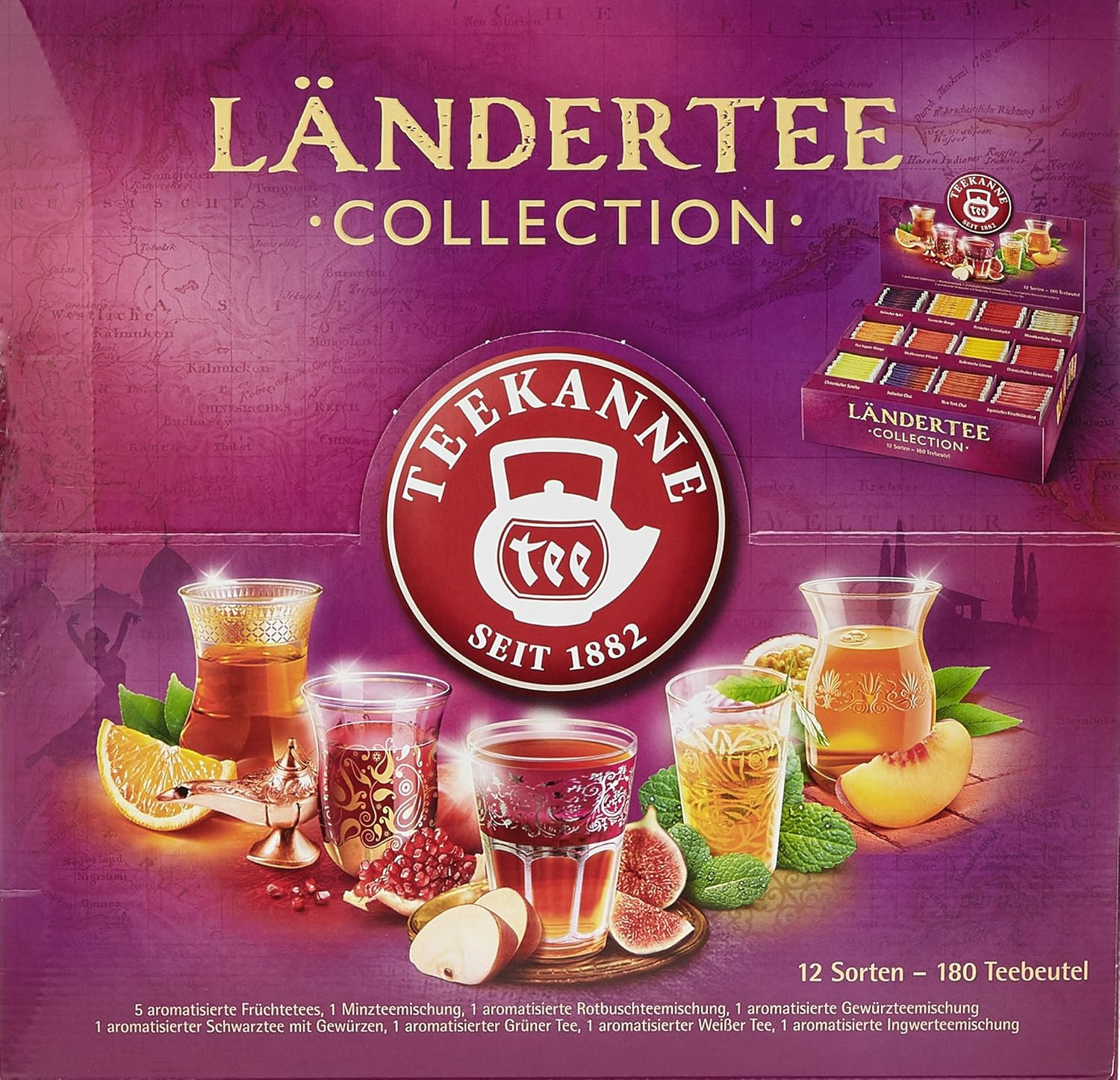 Teekanne Ländertee Collection Box, 1er Pack (1 x 383.25 g)