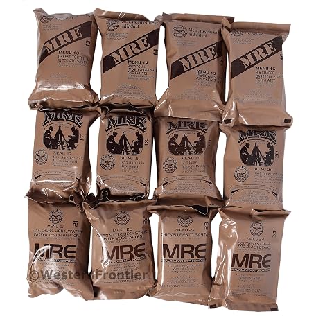 Genuine US MRE Case – 2027 Inspection, A And B Bundle, Factory Sealed, 5 Year Shelf Life
