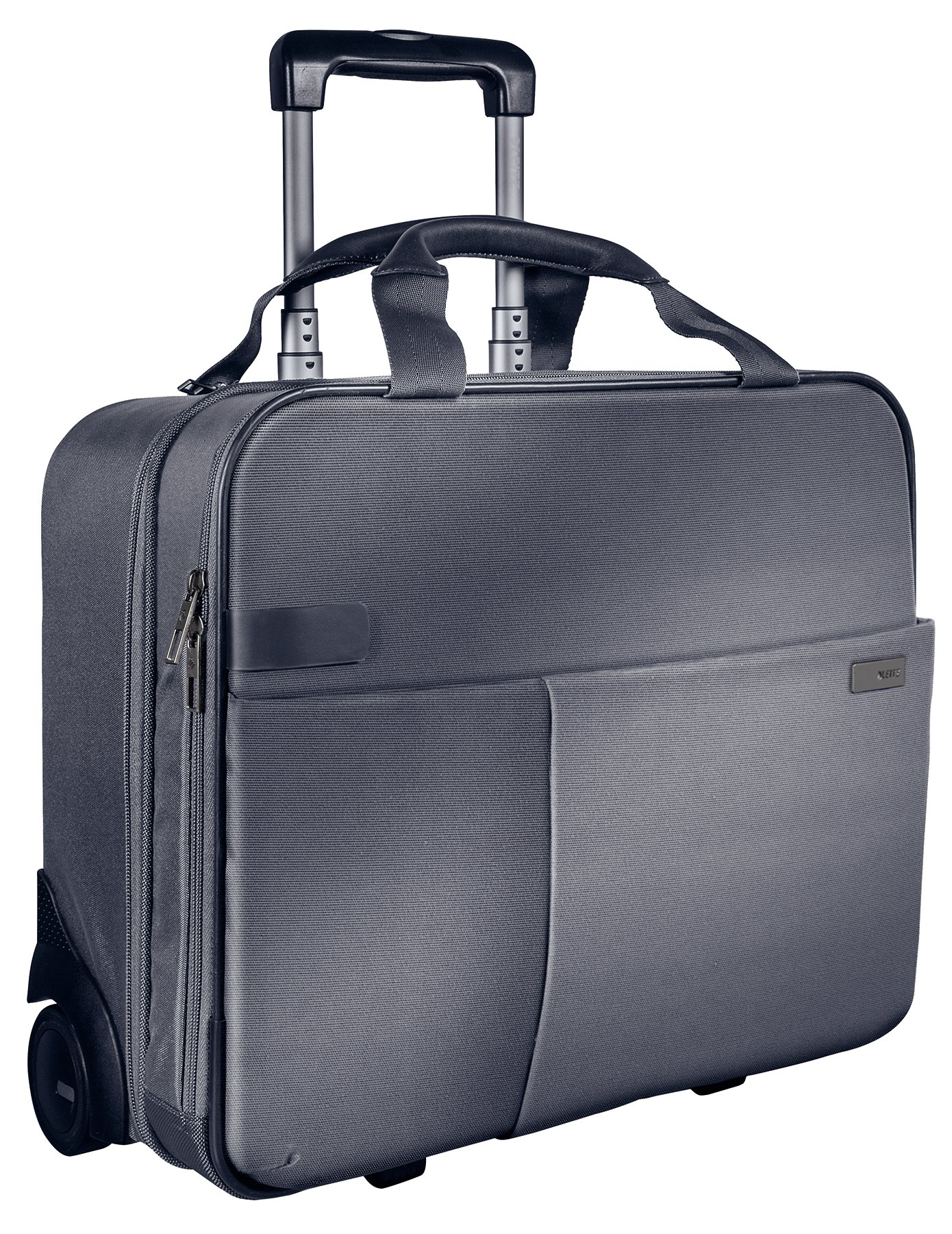 Leitz 2-Wheeled Lightweight Hand Luggage Trolley, Silver, Complete Range, 60590084