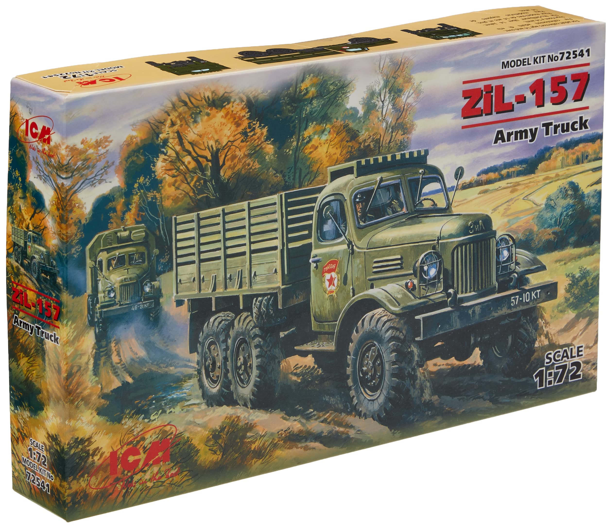 ICM 1:72 - ZiL-157, Army Truck