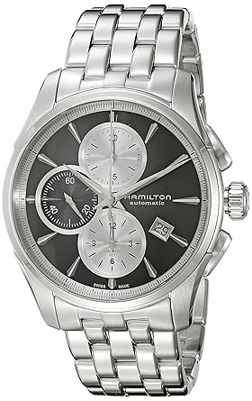 Hamilton H32596181 Jazzmaster Black Dial Stainless Steel Mens Watch