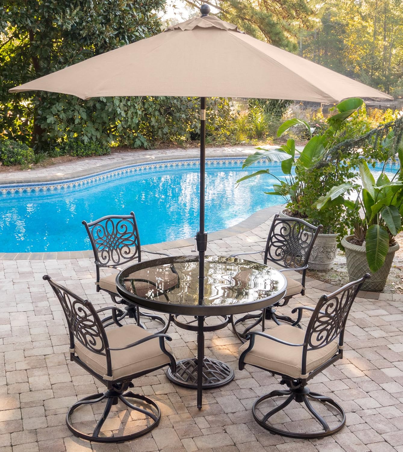 Best 9 piece aluminum patio dining set