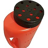 Adjustable Handheld Spreader, Ice Melter, Deicer Shaker, Fertilizer Spreader, Grass Seeds, Salt, Feed, Weed Killer, Insecticide - Multi Purpose, Reusable, Year Round, 8 Position Handheld Spreader