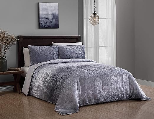 Amazon Com Geneva Home Fashion Bradshaw Velvet Ombre Comforter