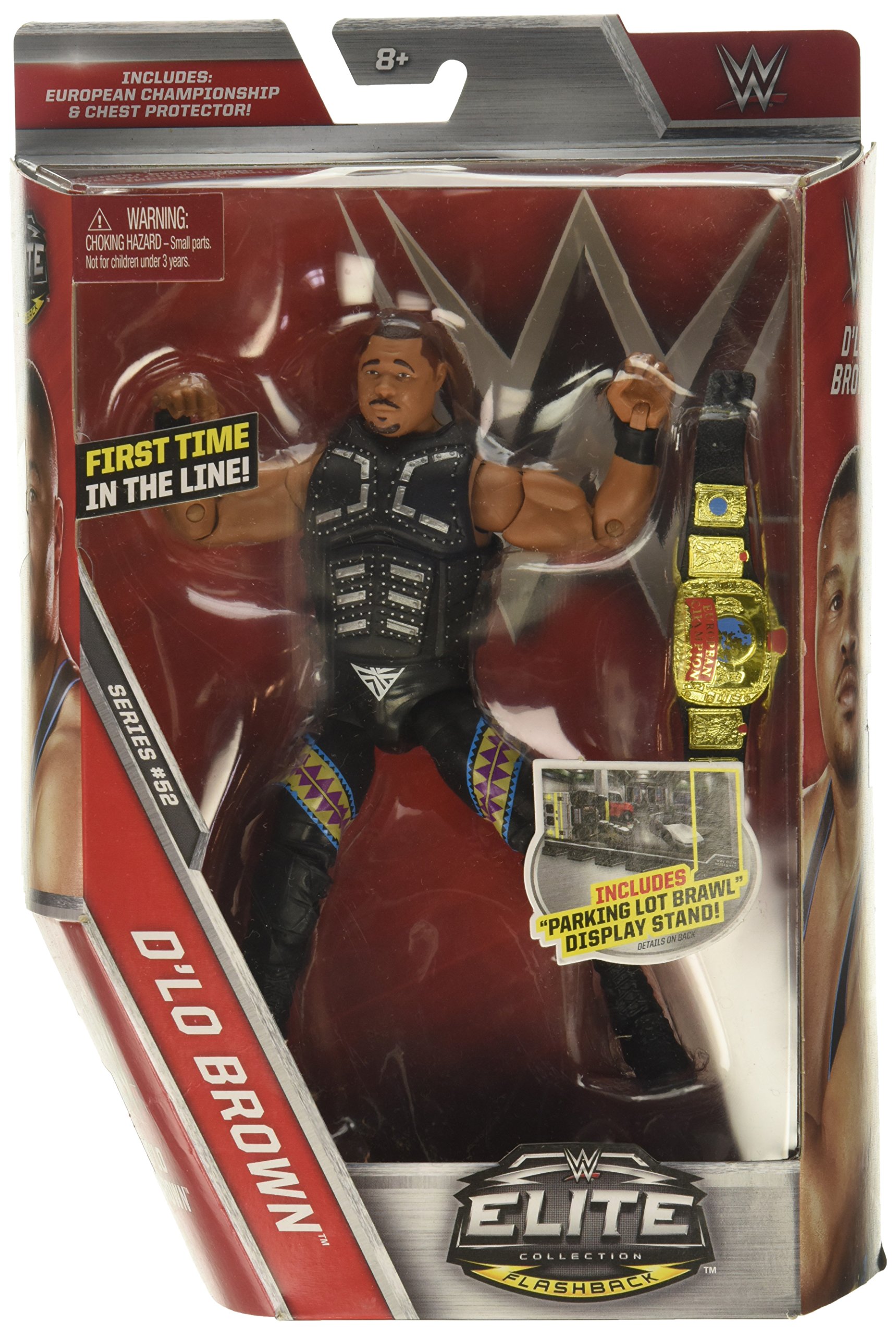 WWE Mattel Deluxe Figure D-Lo Brown