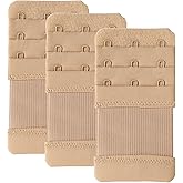 Magicmode Bra Extender 3 Hook Elastic Stretchy Bra Band Extension 3pcs-Pack