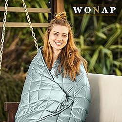 WONAP Weighted Blanket King Size - 100% Bamboo