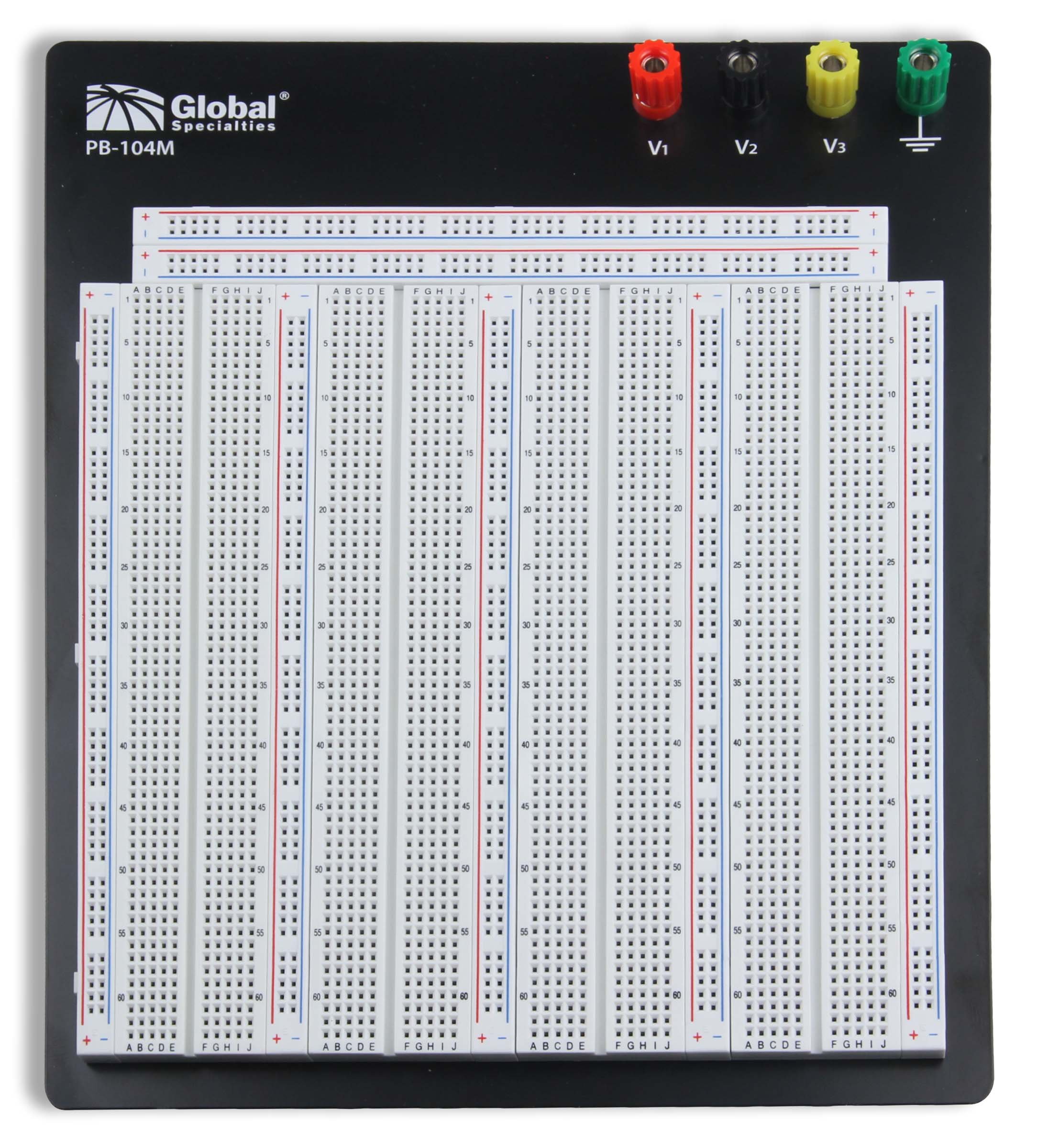 Global SpecialtiesPB-104M Externally Powered 3220 Tie-Point Breadboard