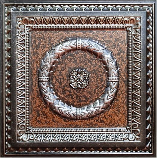 Amazon Com Fine Art Deco Laurel Wreath Ii Hand Painted Ceiling