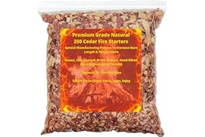 WOOD SMITH USA Fire Starters (Cedar Fire Starters 20 Pack Prime)