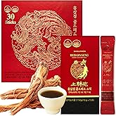 Korean Food Sanglimwon Red Ginseng Gold Stick, 7mg Ginsenosides, 30 Sticks, Korean Panax Ginseng Extract for Vitality and Wellness, 상림원 홍삼, Total 300ml (10.14 fl oz)